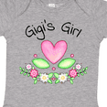 thumbnail image 4 of Inktastic Gigi's Girl Heart Flowers Girls Baby Bodysuit, 4 of 5