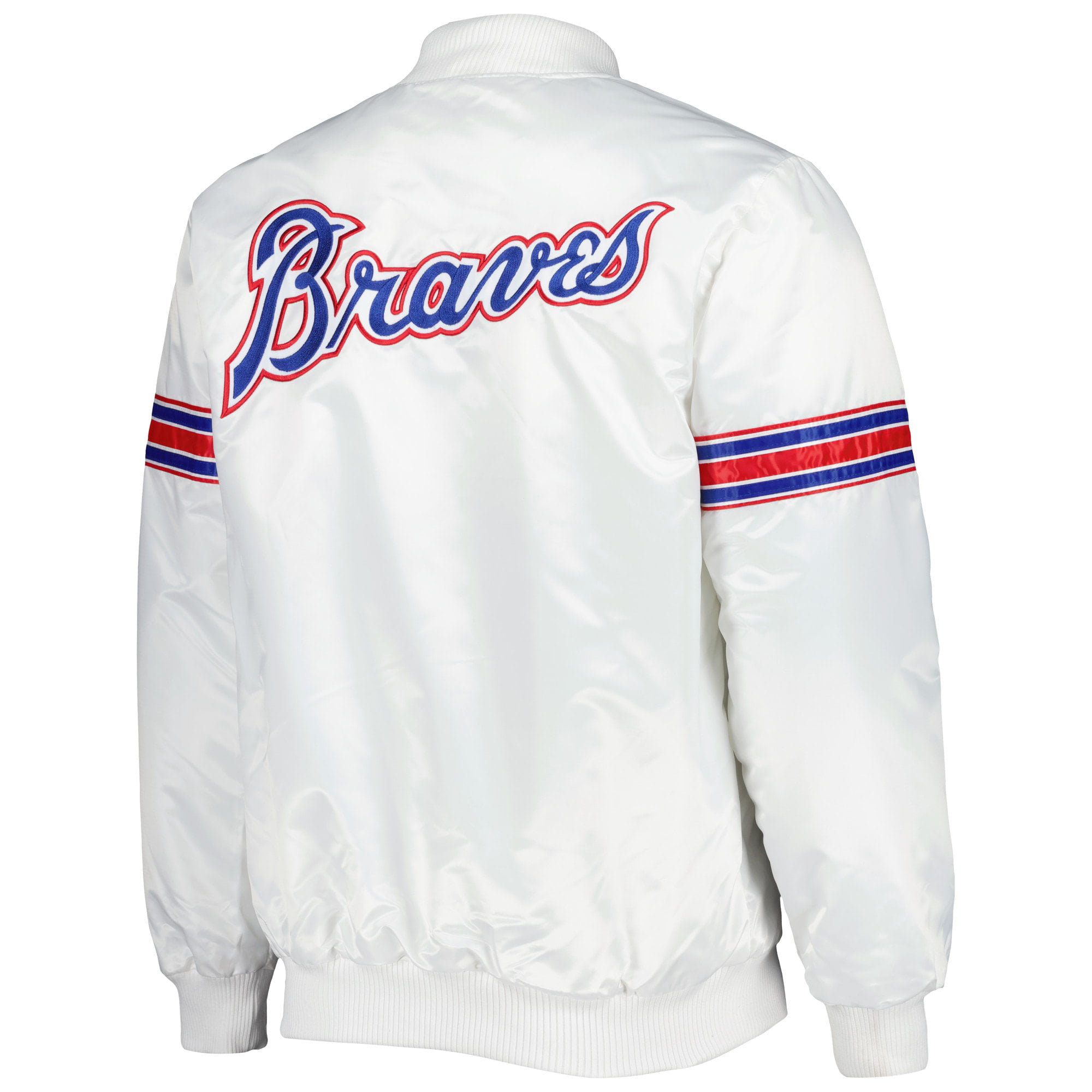 Vintage MLB Team Atlanta Braves Leather Jacket - Maker of Jacket