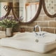 thumbnail image 3 of Llave Mezcladora Lavabo Baño Grifería Cromado Cuello Curvo, 3 of 6