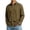 Yellow, variant on Mens Long Sleeve Dress Shirt Lapel Button Down Plaid Tee Stain Resistant Casual Work Tops