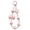 Pink, variant on Handmade Beaded Phone Chain Pendant Telephone Lanyard Cellphone Rope Fashion Keyring Keychain For Women Jewelry