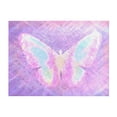 thumbnail image 4 of KLL Purple Sparkling Butterfly Print Fleece Throw Blanket, Horizontal Fleece Bedding Cute Soft Blankets Comfy Fleece Flannel Plush Home Decor for Couch & Bed -, 4 of 9