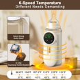 thumbnail image 4 of Fast Heating Portable Bottle Warmer for Travel,Monitor Milk Volume,Leak-Proof,Fast Charging&Cordless,Can Use While Charging,Keep Nutrition Bottle Warmer on The Go, 4 of 6