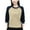 Beige, variant on Sentmoon Womens Trendy Tops Crew Neck Long Sleeve Womens Clothing Loose Color Block Winter Thick Warm Inner Wear Women's Blouses Active for Business Casual Green XXL