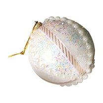 Lilixerw 3pcs Winter Ball Ornaments,Miniature Christmas Ornaments Hanging Tree Decorations,for Tree