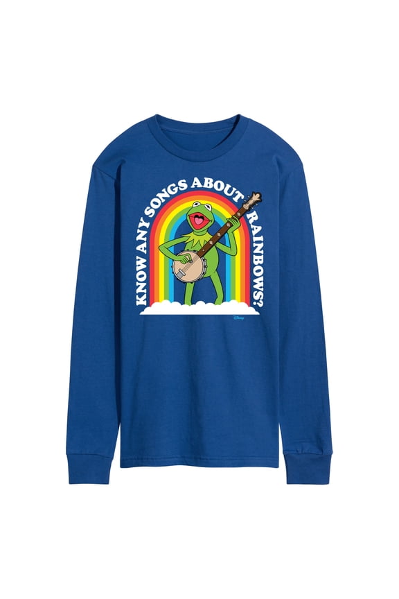 Muppets - Know Any Songs About Rainbows - Men's Long Sleeve T-Shirt