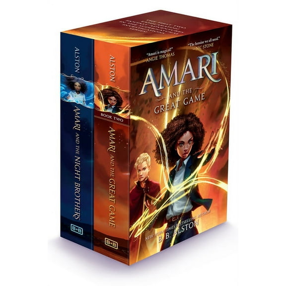 Supernatural Investigations Amari 2-Book Hardcover Box Set: Amari and the Night Brothers, Amari and the Great Game, (Paperback)