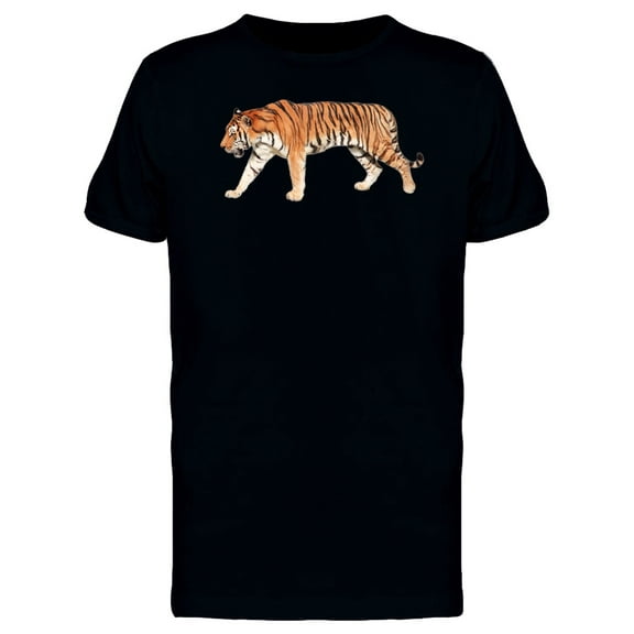 Walking Tiger Photo Tee Men's -Image by Shutterstock