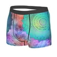 thumbnail image 2 of Disketp Vintage Mandala Men'S Boxer Briefs,Soft And Breathable Cotton Underwear With Comfortflex Waistband, 2 of 9