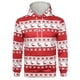 thumbnail image 1 of Suéter holgado con capucha para hombre y mujer de otoño e invierno con estampado navideño Fridja  FKASFK5113, 1 of 5