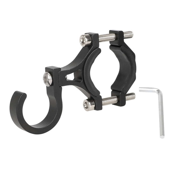 Accesorios para Patinete Eléctrico Gancho para Bicicleta Eléctrica Gancho de Almacenamiento para Pedales de Bicicleta Gancho Delantero Negro