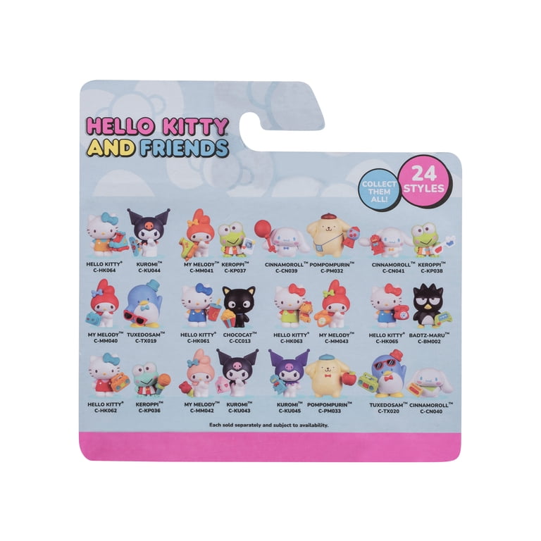 激レア　Hello Kitty x Kyorindo ストラップ 2個セット Hello Kitty and Friends - 2 inch 2 Figure Pack - Rainbow Vibes