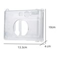 thumbnail image 3 of Becaristey Compact Clear Protective Case Storage Cover Cameras Mini PVC for Style A 1Set, 3 of 6