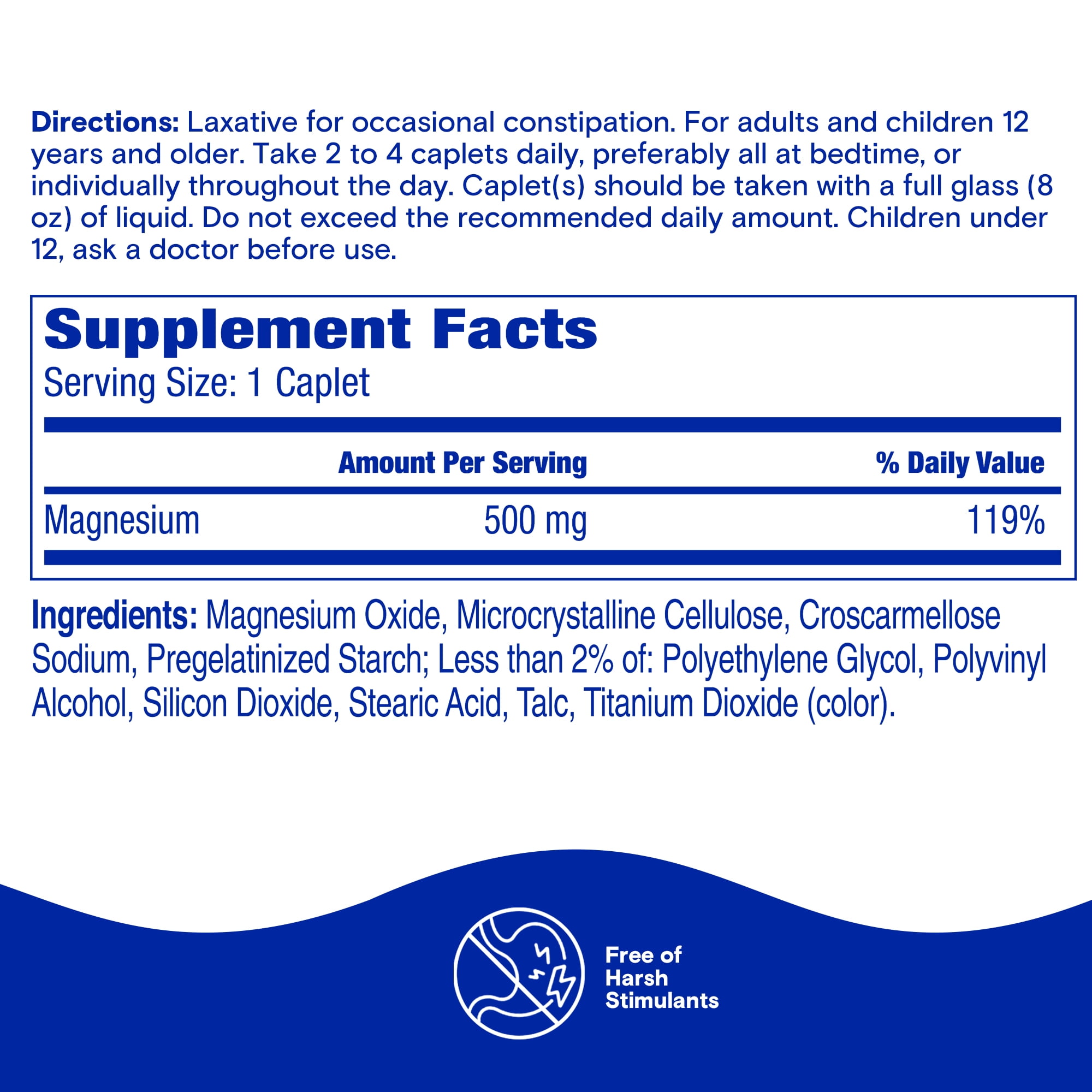 Phillips' Laxative Dietary Supplement Caplets, 100 Count