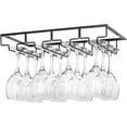 thumbnail image 2 of Colourtree Wine Glasses Rack Under Cabinet Stemware, Hanger Wire Wine Glass Holder Storage, 2 of 7