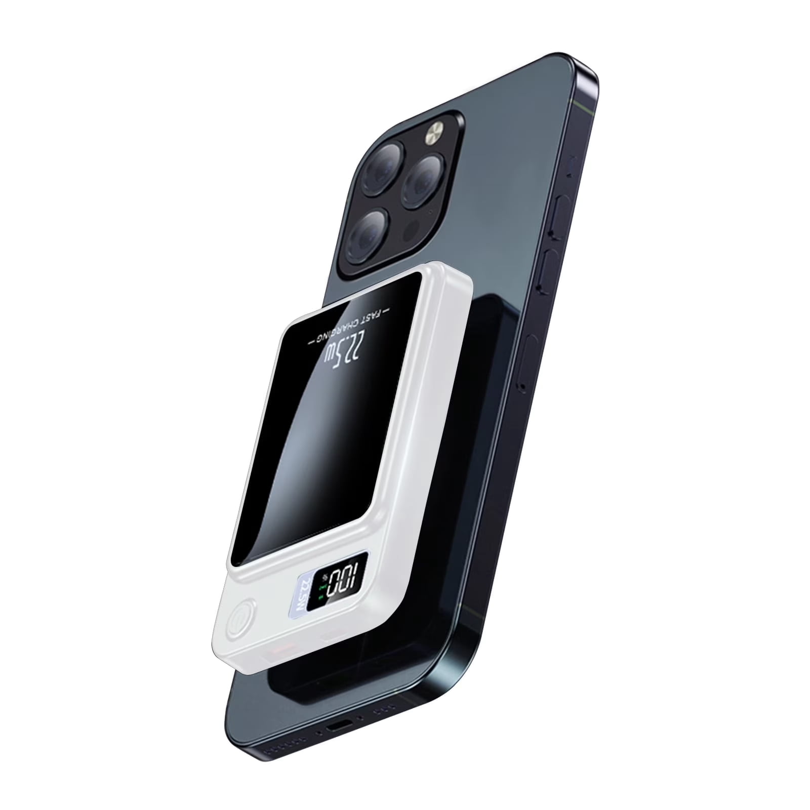Magnetic Wireless Portable Charger, 5000mAh Power Bank with PD20w Fast Charging, USB C in&Out Battery Pack, Compatible with Mag-Safe for iPhone 17/16/15/14/13 Series, Samsung, Android, and More