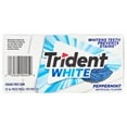 thumbnail image 6 of Trident White Peppermint Sugar Free Gum, 12 Packs of 16 Pieces (192 Total Pieces), 6 of 7