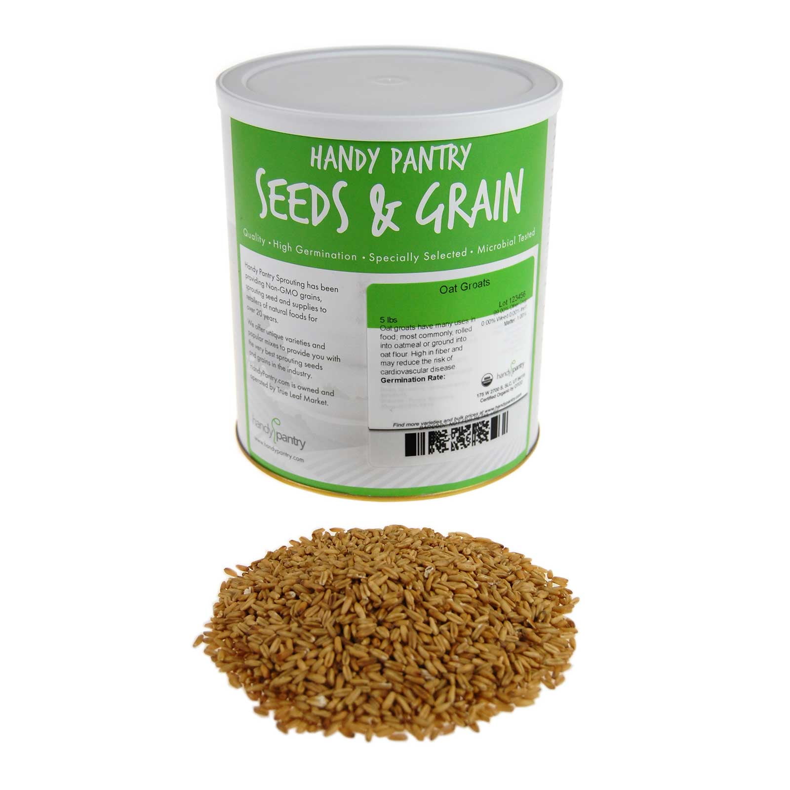 Organic Hulled Oat Groats Hull Removed 3 5 Lbs Non Gmo Oats organic hulled oat groats hull removed 3 5 lbs non gmo oats cereal grain emergency food storage grains rolling for oatmeal more