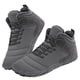 thumbnail image 2 of Botas Nieve para Exteriores Botas Invierno Antideslizantes Terciopelo Cálidas Suela Gruesa Zapatos Descalzos Zapatos Casuales Algodón K03 (gris 40), 2 of 9