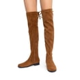 thumbnail image 5 of Dream Pairs Women's Over The Knee Boots Low Block Heel Casual Fashion Design, 5 of 5