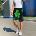 thumbnail image 6 of Uemuo St Patrick's day Pattern Men's Short Pajama Pants – Soft & Breathable Lounge Shorts, Elastic Waistband with Pockets, Lightweight Sleepwear for All-Season Comfort-X-Large, 6 of 6