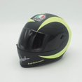thumbnail image 1 of Casco de oso de motocicleta, muñeco de rally, oso, gato esmaltado, motocicleta, scooter, motocicleta, viaje, caja alta, asiento trasero, decoración, modelo de casco pequeño, 1 of 5