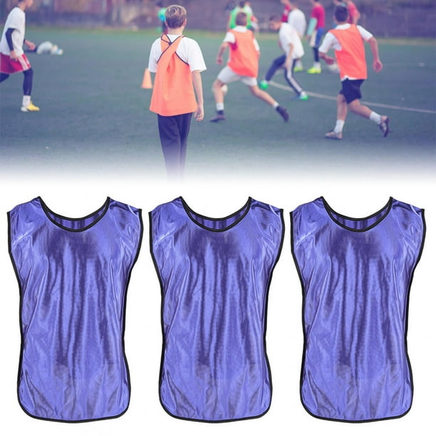 Training Bibs, 12PCS Soccer Training Vest, Free Size Durable For