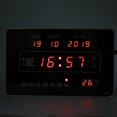 thumbnail image 1 of Reloj Calendario Electrónico, Visualización De Temperatura Y Tiempo Reloj Calendario Digital, Reloj Calendario Digital Electrónico Reloj Digital Para Oficina De Estudio, 1 of 7