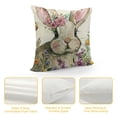 thumbnail image 4 of PHYHOO  Pink Throw Pillow Covers, Easter Eggs Bunny Spring Cushion Case for Sofa Couch, 4 of 5