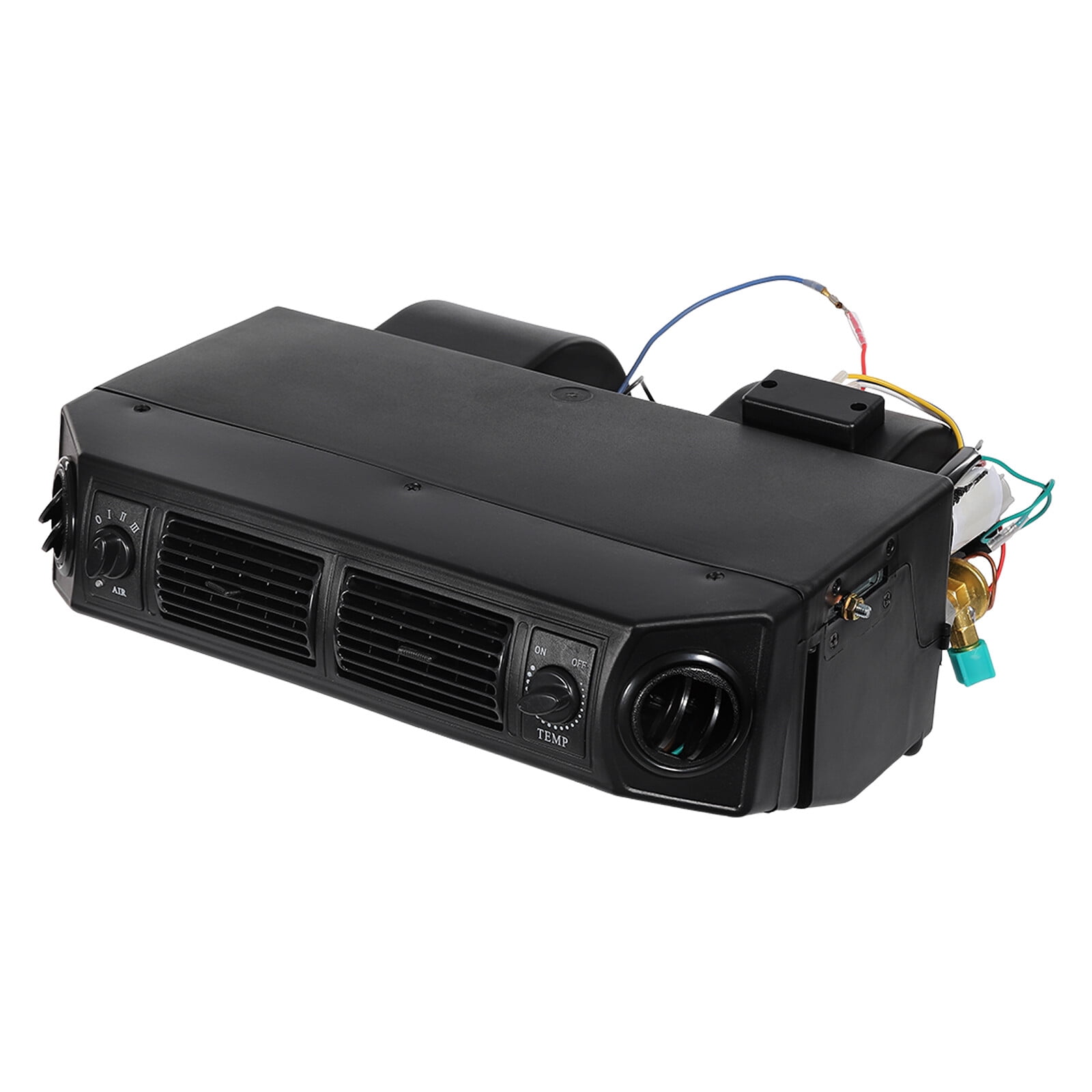 Universal Air Conditioner UN, Car Air Conditioner 12V 30W Universal A/C 32 Pass 4 Way Coil, Maximum Airflow and Cooling Capacity 3 Flow Speed Air Conditioning Evaporator for Car RV