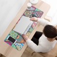 thumbnail image 3 of Long Mouse Pads for Desk,Multicolor Ethnic Geometric Pattern Desk Mats on Top Of Desks, Desk Mouse Pad Extra Large with 3mm Non-Slip Base and Stitched Edge for Gaming,Office,Work,Home 31.5"x11.8", 3 of 6