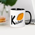 thumbnail image 3 of CafePress - Football Kicker Mugs - 11 oz Ceramic Mug - Novelty Coffee Tea Cup, 3 of 4