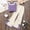Purple, variant on Zecgelong Girls Fashion Bow Knot Sleeveless Crop Top And Flared Pants Outfit Casual Summer Wear Girls Outfits Sets Age 9-10 Years
