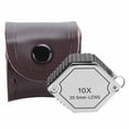 thumbnail image 3 of 10x Magnifier Jewelry Loupe Magnifying Tool Magnifying Galss 10x Magnifier Tool 10 X 20.5mm 10X Magnifier Jewelry Loupe Triplet Lens Optical Glass Pocket Magnifying Tool, 3 of 8