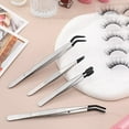 thumbnail image 3 of 4 Pieces Tweezers Set with Rubber Tips Tweezers PVC Coated Tweezers, Rubber Fine Point Tweezers Rubber Flat Tip Tweezer, 3 of 4