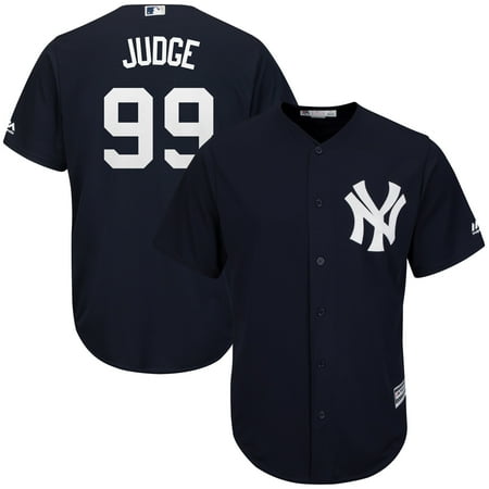 Majestic Mlb Custom Replica Jerseys - Aaron Judge New York Yankees Majestic Fashion Official Cool Base Player Replica Jersey - Navy