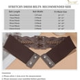 thumbnail image 6 of JASGOOD Women's Elastic Wide Retro Stretch Belt Dress Retro Fashion Belt, 6 of 10
