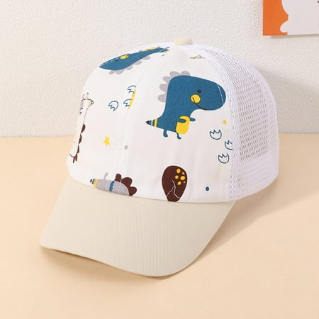 

Cathalem Boys Hat And Glove Toddler Boys Girls Breathable Dinosaur Cap Spring Summer Sun Hat Cute Winter Hat Girls Toddler Hat Beige One Size