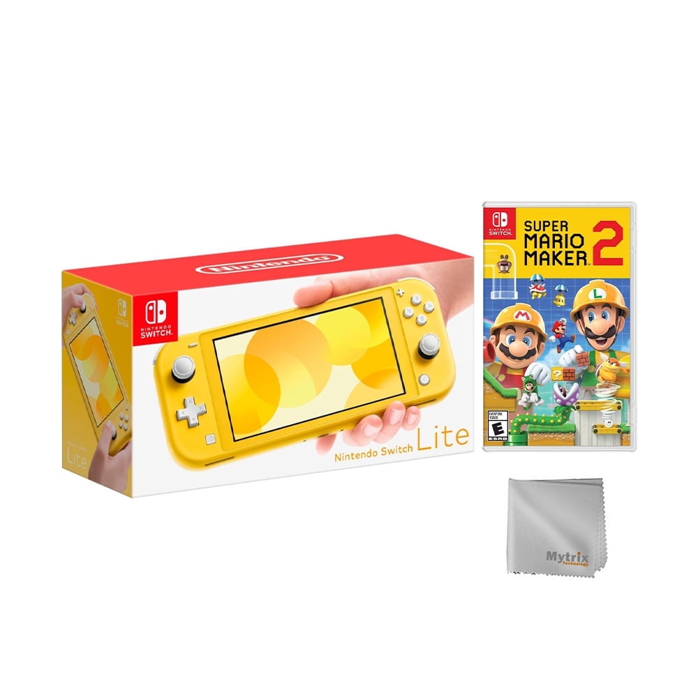Nintendo Switch Lite Yellow Bundle with Mario & Sonic at the