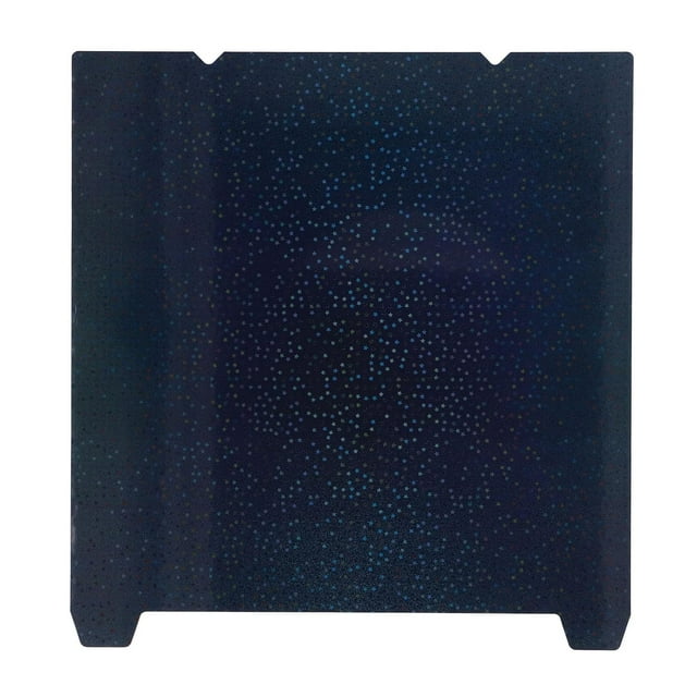 ZOUSSIQI Double-Sided Build Plate, PEY Star Pattern + PEI Spray Texture Spring Steel 235x235mm Without Soft Magnetic Base, Printing Hot Bed Platform with Grooves for K1/S1 3D Printers CA919-29339
