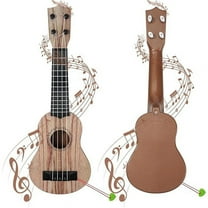 17In Kids Ukulele Guitar 4Strings Mini Children Musical Instruments Toys with Picks for Toddler ,C