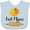 AE-Light Blue, variant on Inktastic Fort Myers Florida Orange in Heart Boys or Girls Baby Bib