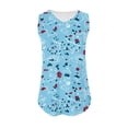 thumbnail image 4 of Vivianyo HD Women's Sleeveless Tank Top Womens Tank Tops V-Neck Basic Casual Flowy Summer Sleeveless T-Shirt, 4 of 5