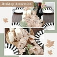 thumbnail image 4 of MXTPOV Flower Wreath Maple Leaf 67. In Hanging Wreath Artificial Leaf Flower Wreath Thanksgiving Decoration Suitable For Family Wedding Halloween Fireplace Party Home Decor, 4 of 5