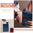 thumbnail image 3 of unbranded Botella Deportiva Azul Transparente Con Plano Y Para Uso En Gimnasio Y Senderismo, 3 of 8