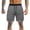 (Casual 173)Dark Gray, variant on Fashion Shorts for Men Casual Breeches Summer Drawstring Pocket Four-way Stretch Breathable Short Pants