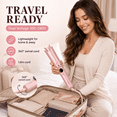 thumbnail image 7 of Automatic Curling Irons, 1.25 Inch Ceramic Curling Wand with 9 Heat Settings, Anti-Scald, LCD Display & Auto Shut-Off Air curler, Dual Voltage & Lightweight for Travel, 7 of 7