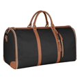 thumbnail image 2 of 25-26 Carry On Garment Bag, Large PU Leather Duffle Bag for Women, Waterproof Garment Bags for Travel with Shoe Pouch, 2 of 5