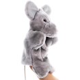 thumbnail image 2 of Marionetas de mano de ratón, juguetes de animales de peluche para juegos de imaginación imaginativos, medias, narración de cuentos, gris Sailing Electrónica, 2 of 6