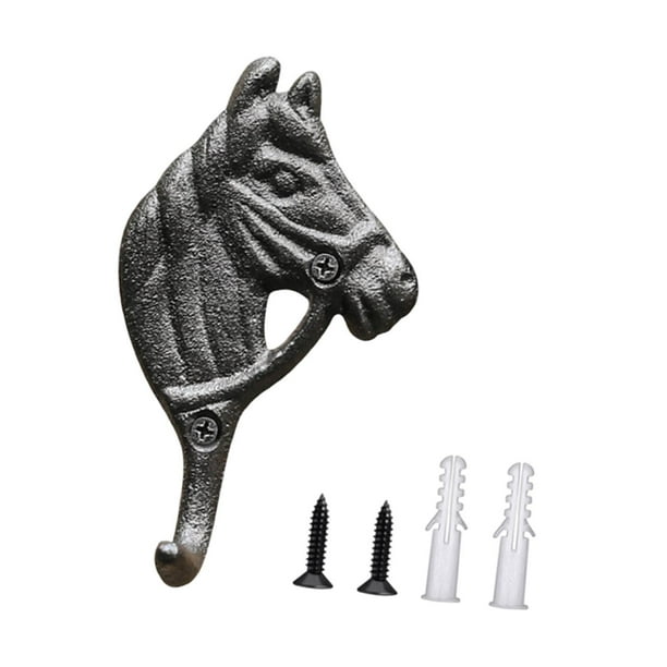 Perchero de Pared Macarena Cabeza de Caballo Ganchos Decorativos